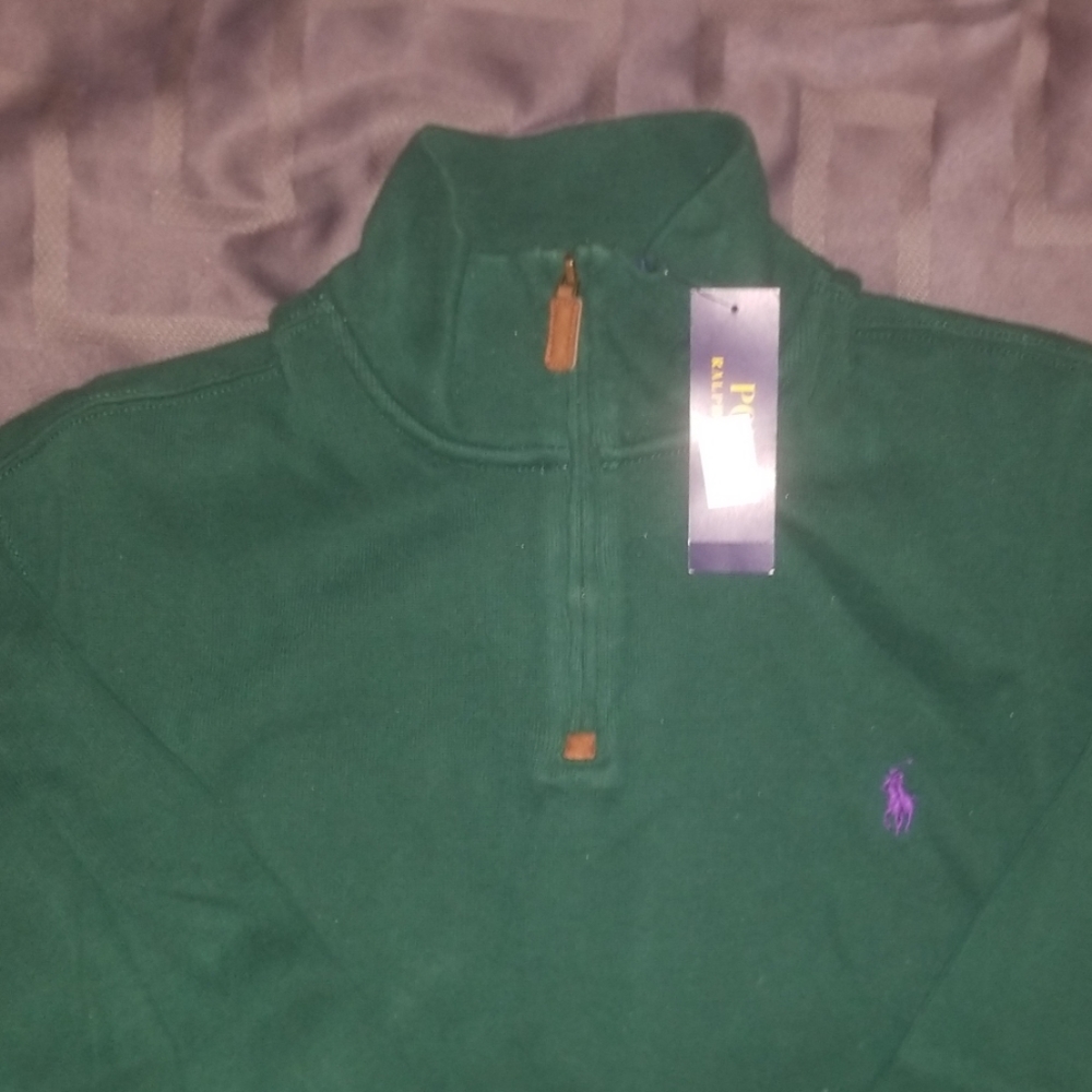 Polo Ralph Lauren 1/4 Zip Large (Green)